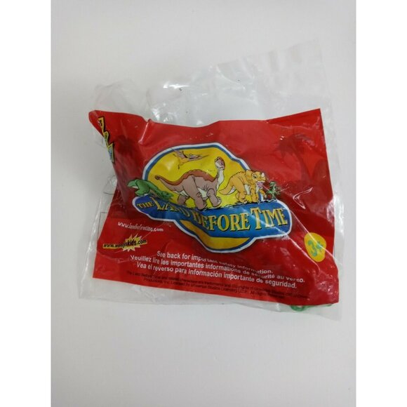 New Wendy's Land Before Time Dinosaur Kids Meal Toy T-Rex Sharptooth - Picture 1 of 2